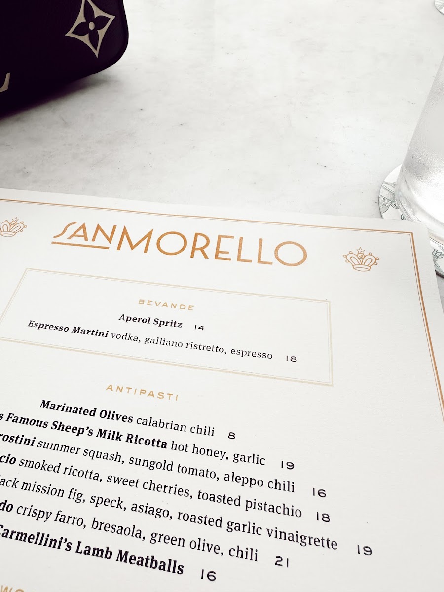 San Morello Menu - Image 6